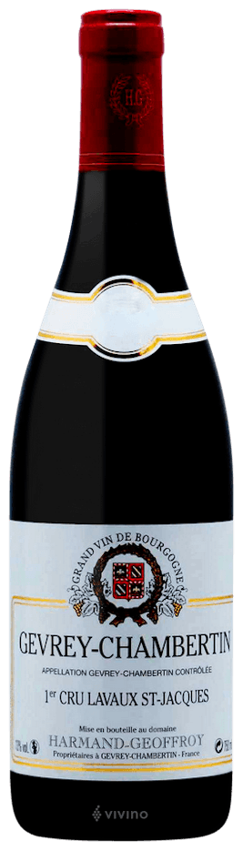 Harmand-Geoffroy Gevrey-Chambertin 1er cru Lavaux St-Jacques 2019