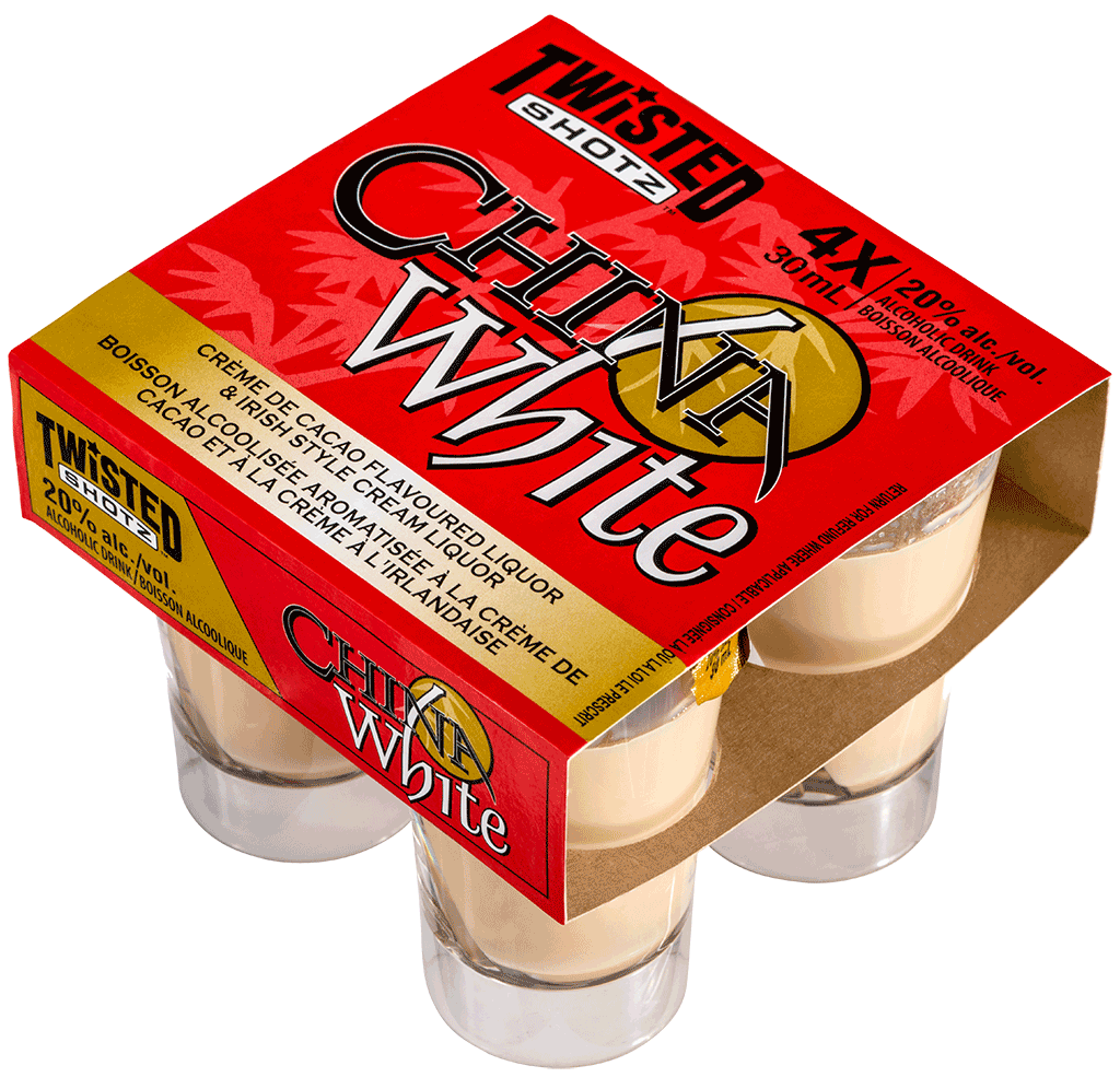 Twisted Shotz Choc Cream 4 Pack