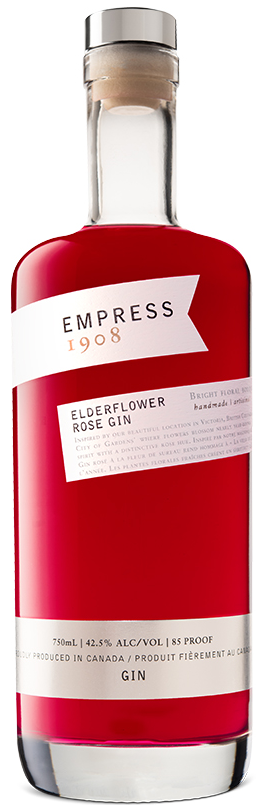 Empress 1908 Elderflower Rose Gin