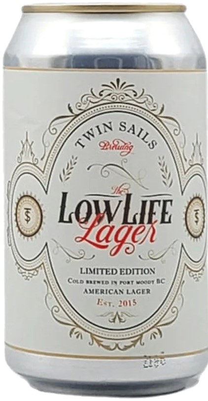 Twin Sails Low Life Lager