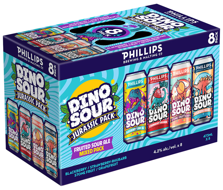 Phillips Dinosour Jurassic Mix 8 Pack
