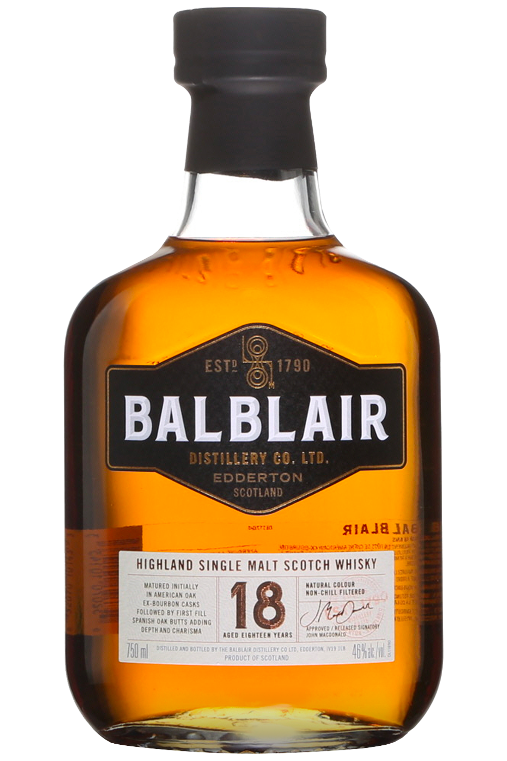 Balblair 18 Year Old Single Malt