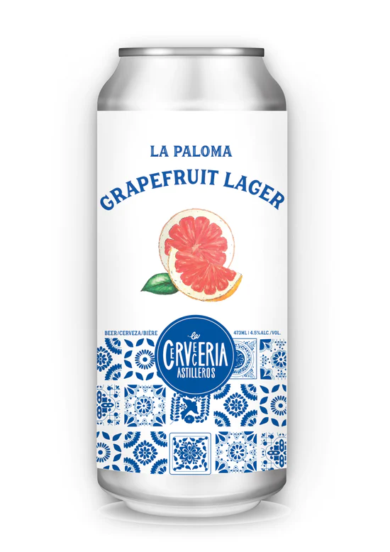La Cerveceria Astilleros La Paloma Grapefruit Lager