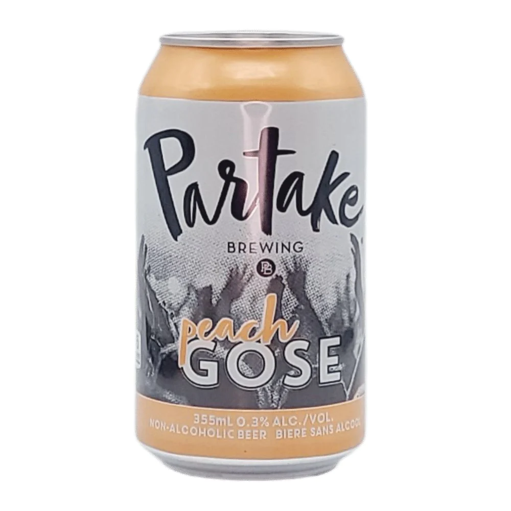 Partake Non Alcoholic Peach Gose