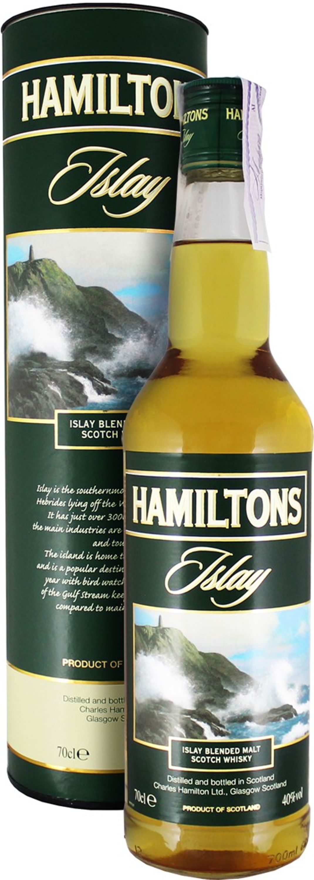 Hamiltons Blended Malt Islay Scotch Whisky