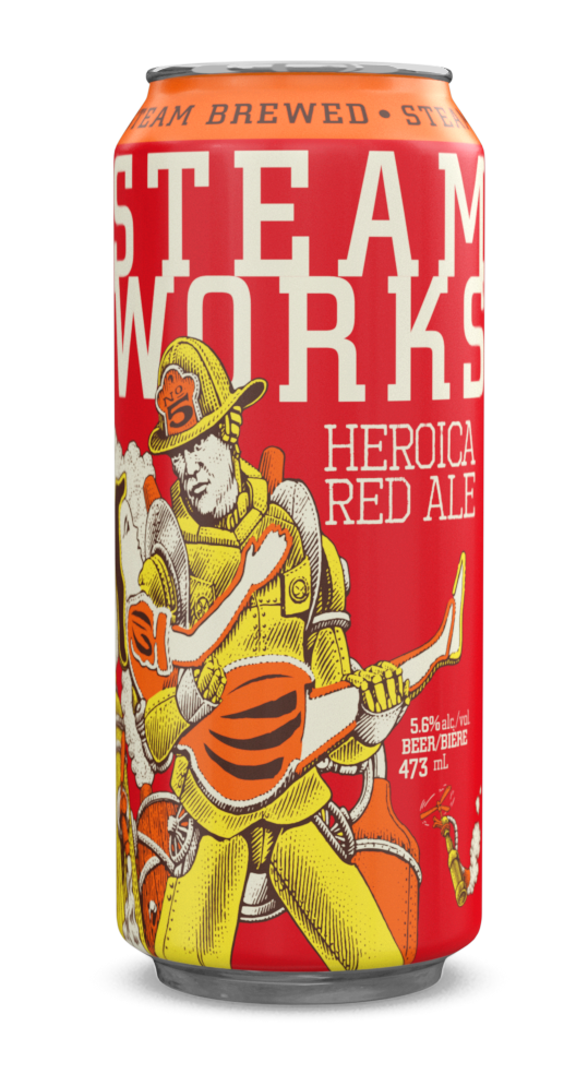 Steamworks Brewing Co. Heroica Red Ale 