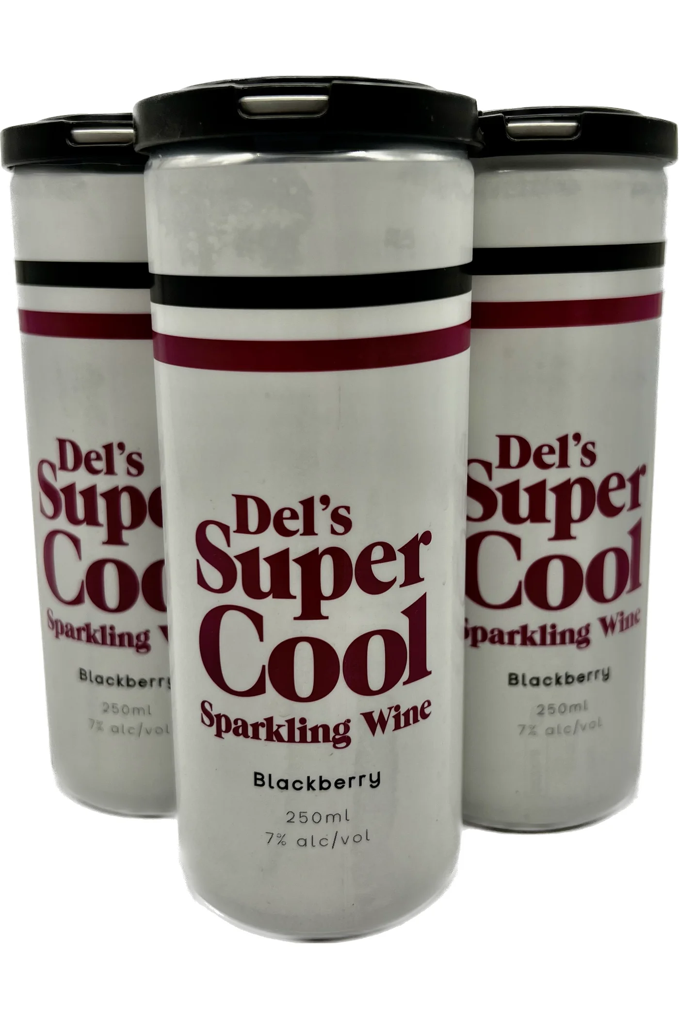 Del's Super Cool Blackberry Sparkling Wine