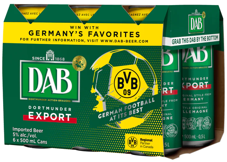 Dab Lager 6 Tall Cans