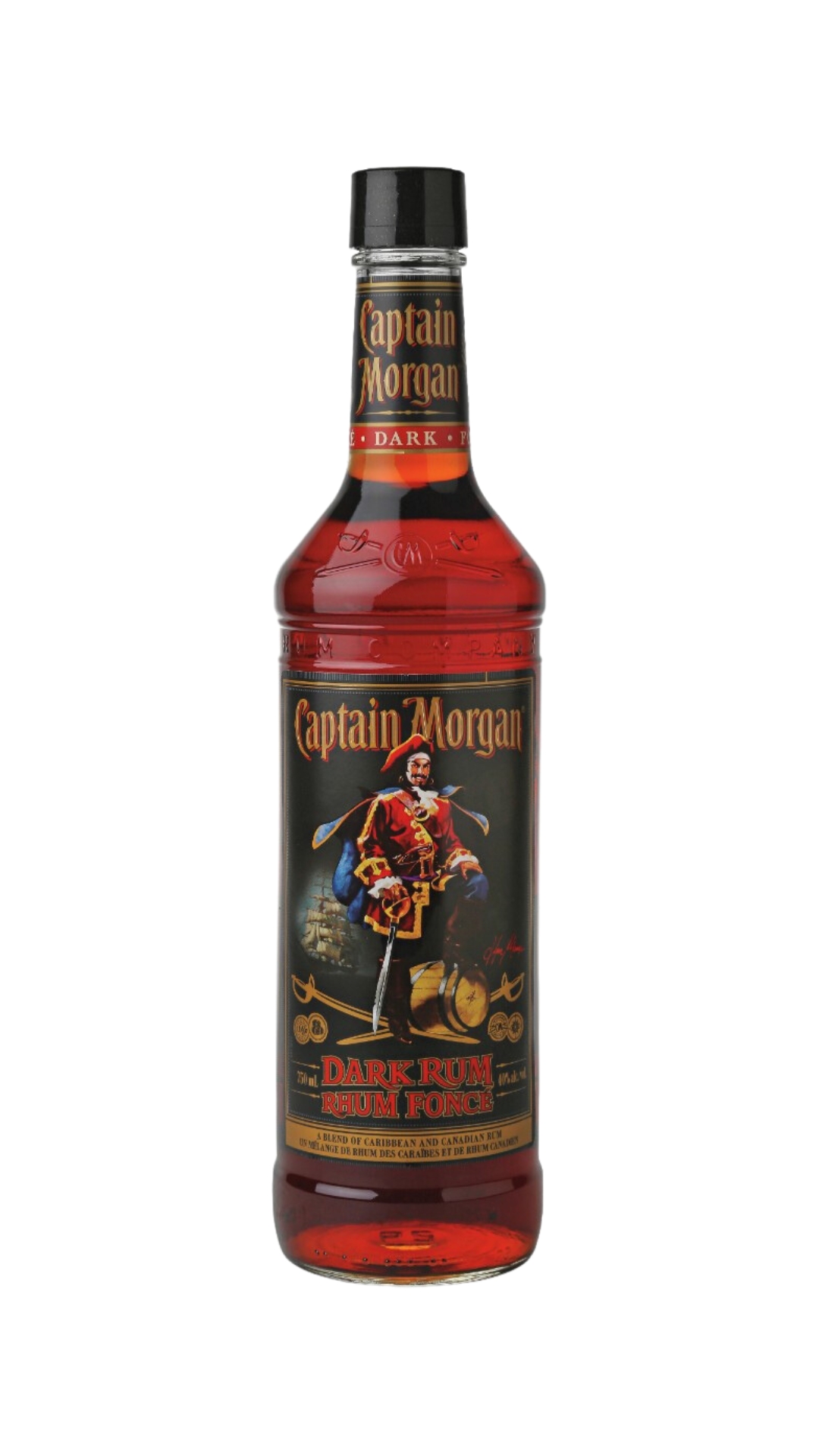 Captain Morgan Black Rum 750ml