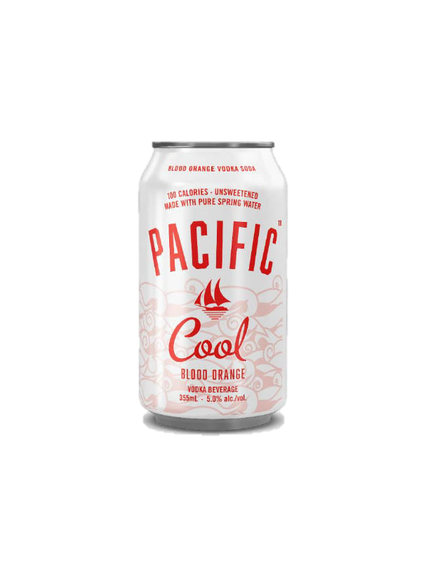 Pacific Cool Blood Orange Vodka Soda
