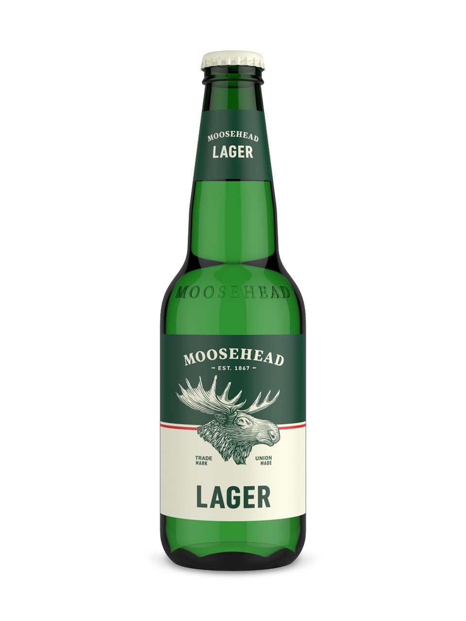 Moosehead Lager Bottle