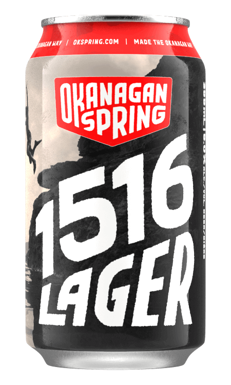 Okanangan Spring 1516 Lager 12 Cans