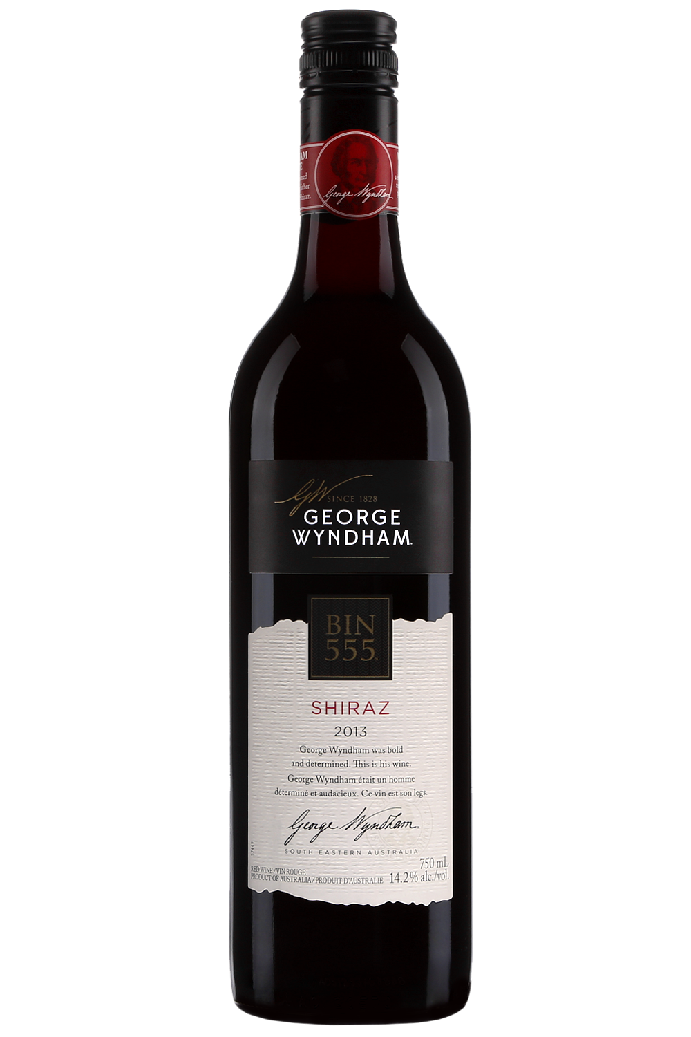 Wyndham Estate Bin 555 Shiraz 750ml